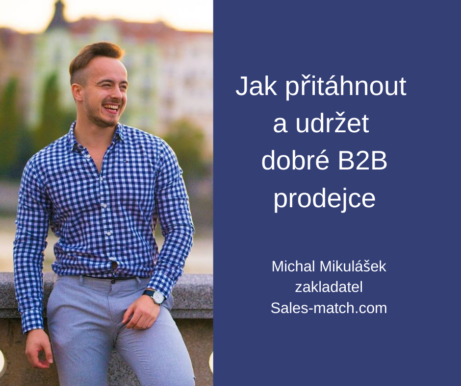 Michal Mikulášek B2B sales recruitment FCB