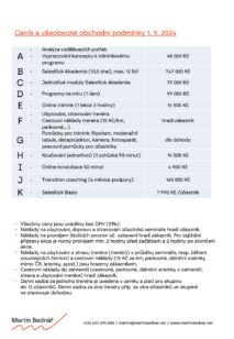 Ceník a podmínky 2024-3