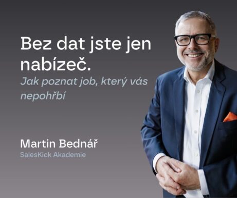 Martin Bednář SalesKick - Jak poznat job, který vás nepohřbí (Facebook Post)