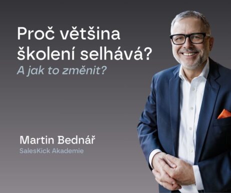 Martin Bednář SalesKick - a jak to změnit FB