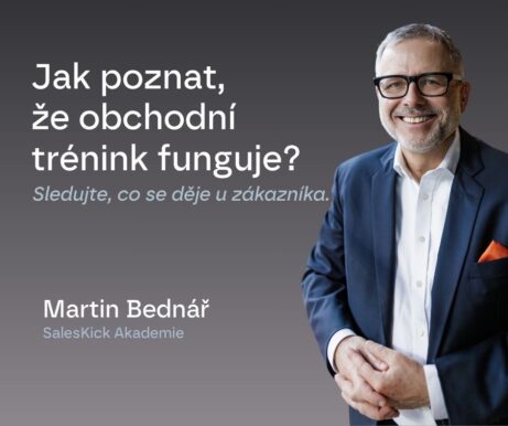 Martin Bednář SalesKick - Jak poznat, že obchodní trénink funguje Fb