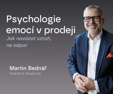 Martin Bednář SalesKick - Psychologie emocí v prodeji FB