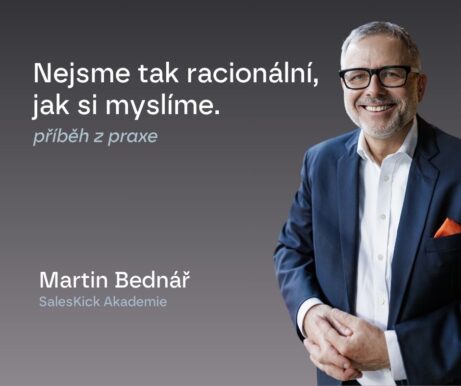 Martin Bednář SalesKick -nejsme tak racionalni FB